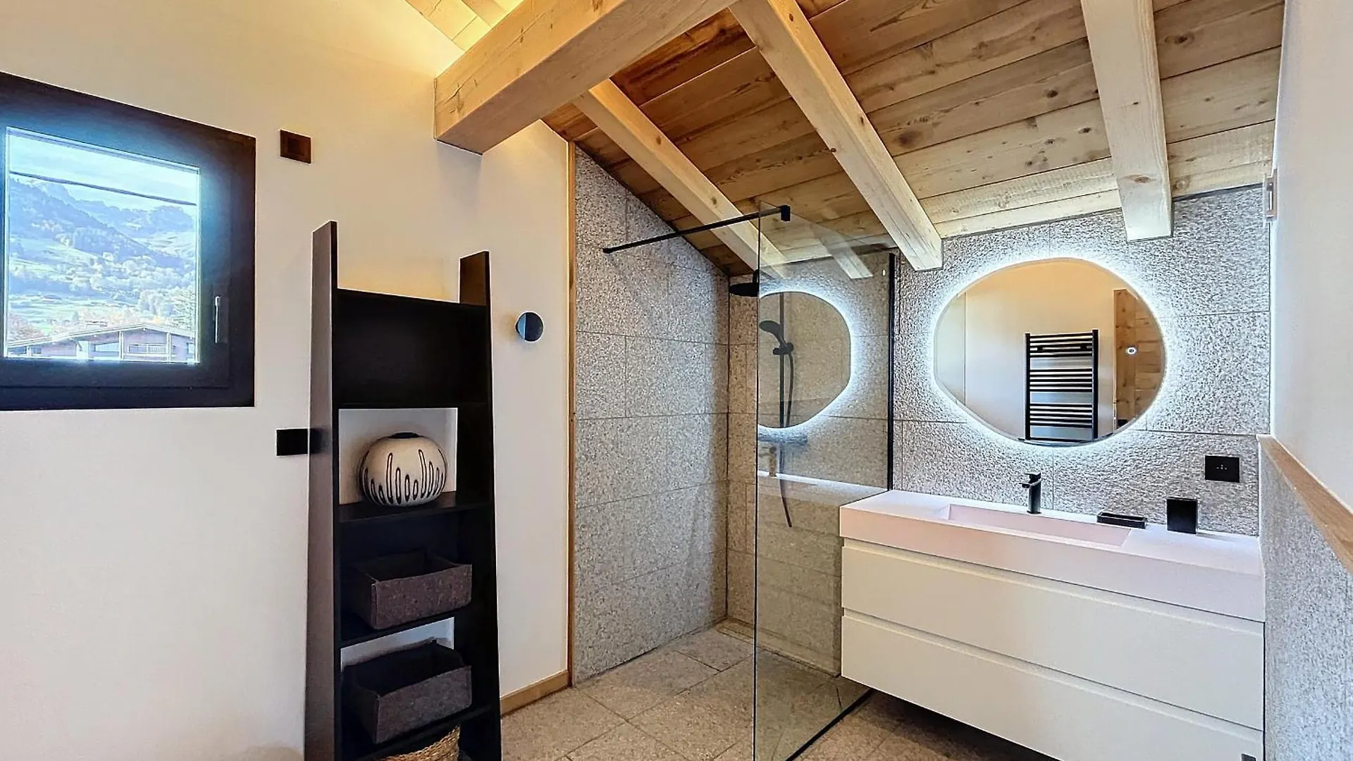 Chalet De Luxe Avec Vue Mont Blanc Et Parking - Fr-1-560-150 萨莱切